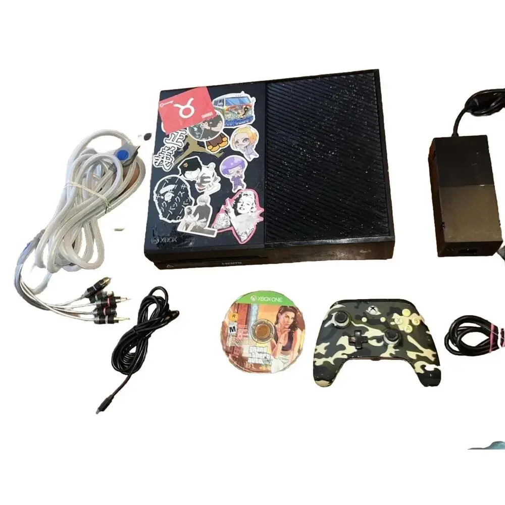 Microsoft Xbox One 500GB Console Black 1540 Bundle Game Controller Tested