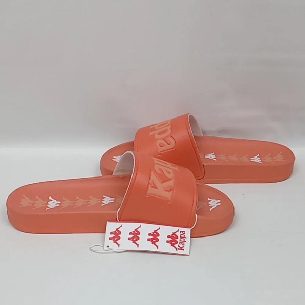 Kappa Banda Adam Light Orange Slide Sandals Size 10 NWT