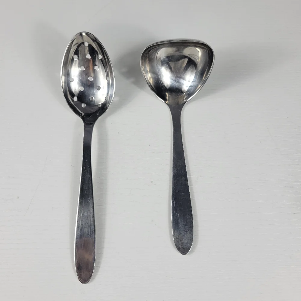 Crate & Barrel Spoons 18/10 Stainless
