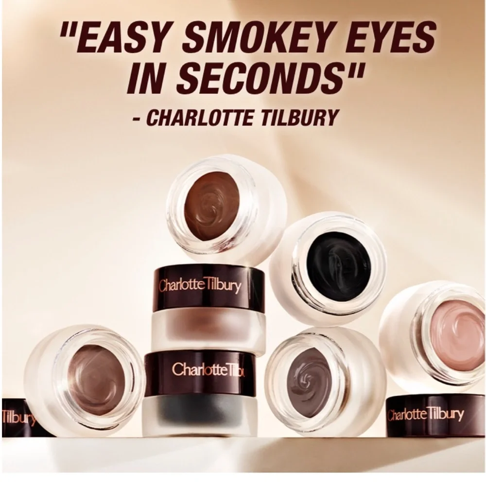 Charlotte Tilbury MATTE EYES TO MESMERIZE in DIFFUSED BLACK easy sexy smoky eyes