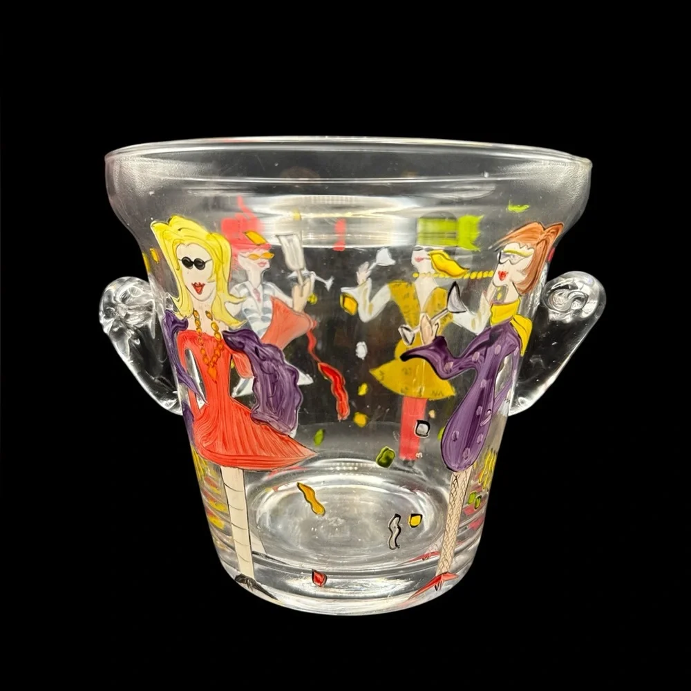 Vintage hand painted