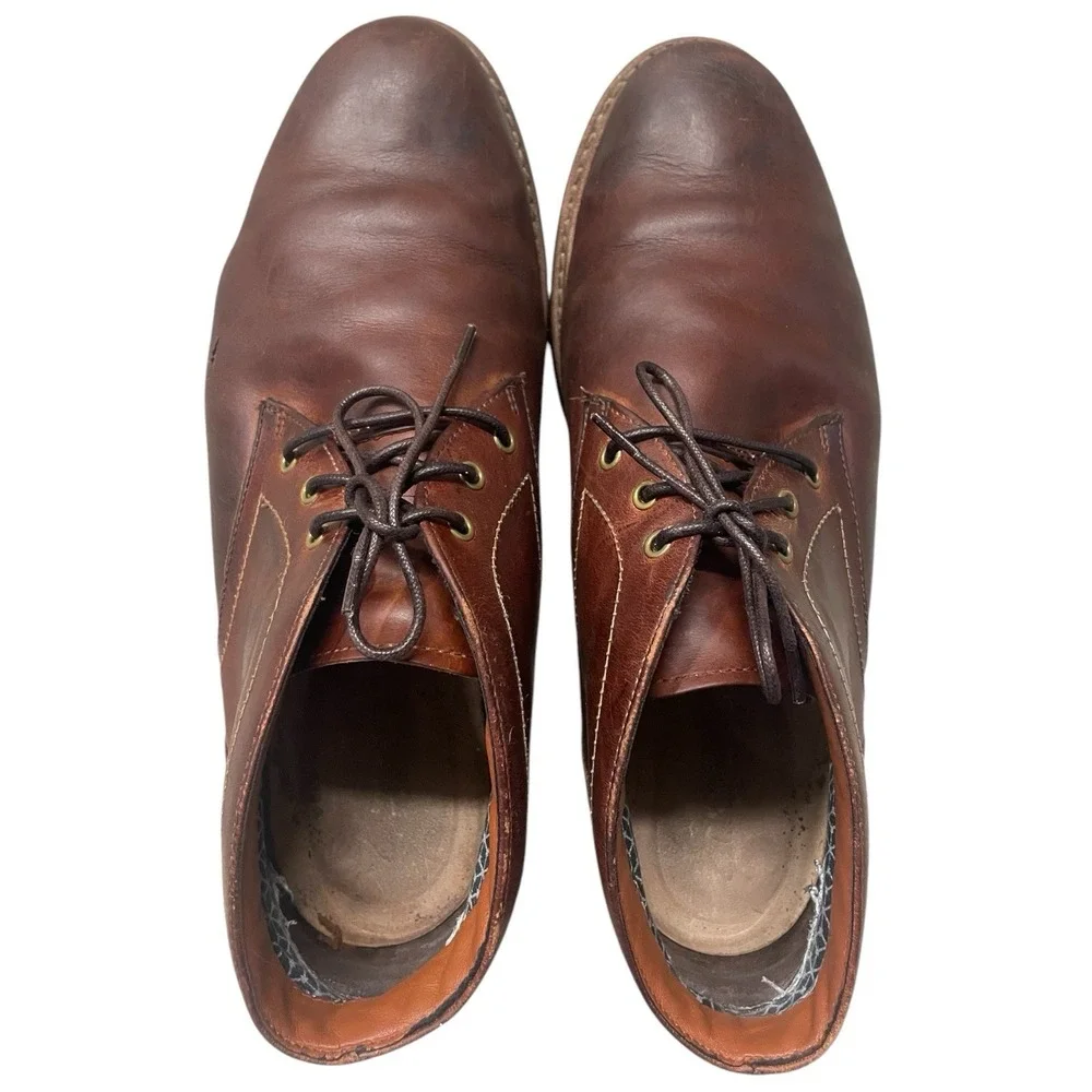 Clarks brown leather