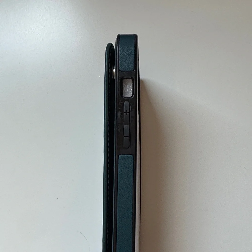 Elegant Quilted Phone Case - Green IP13/14  6.1