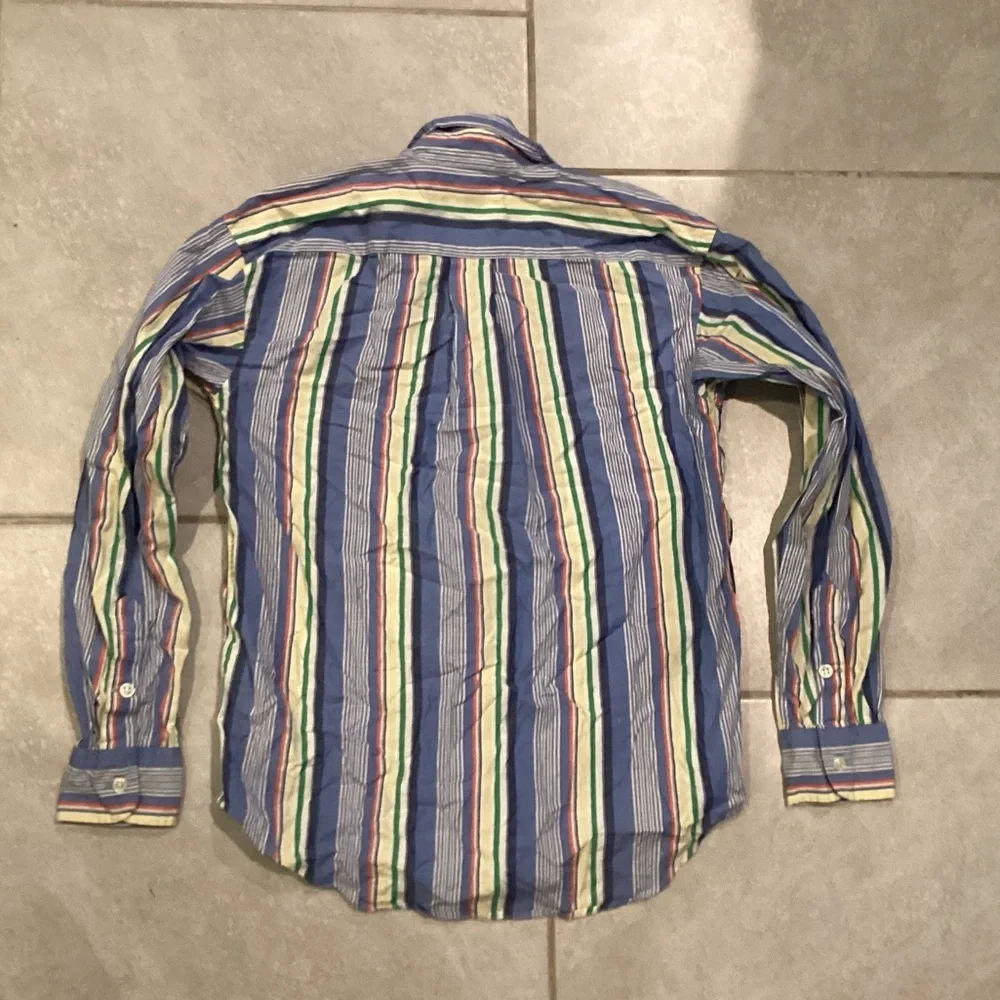 Ralph Lauren Blue Striped Casual Shirt