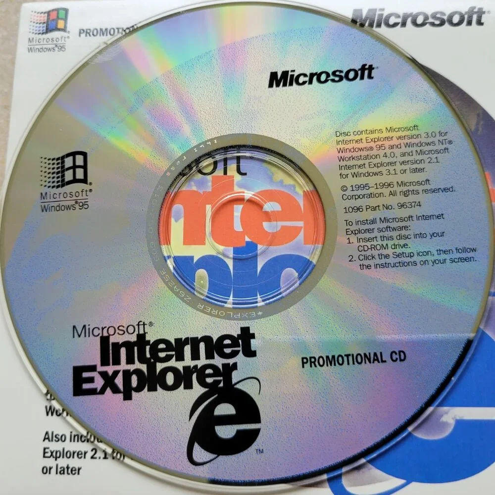 Microsoft vintage cd