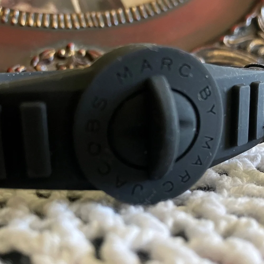 Marc by Marc Jacobs Black Tech Wristband