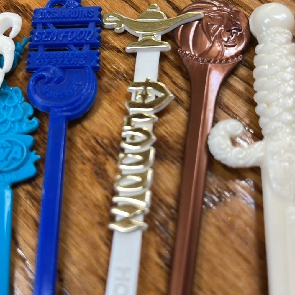 Vintage assortment plastic