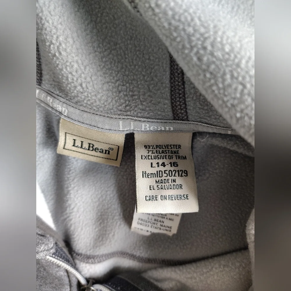 L.L. Bean zipper looks
