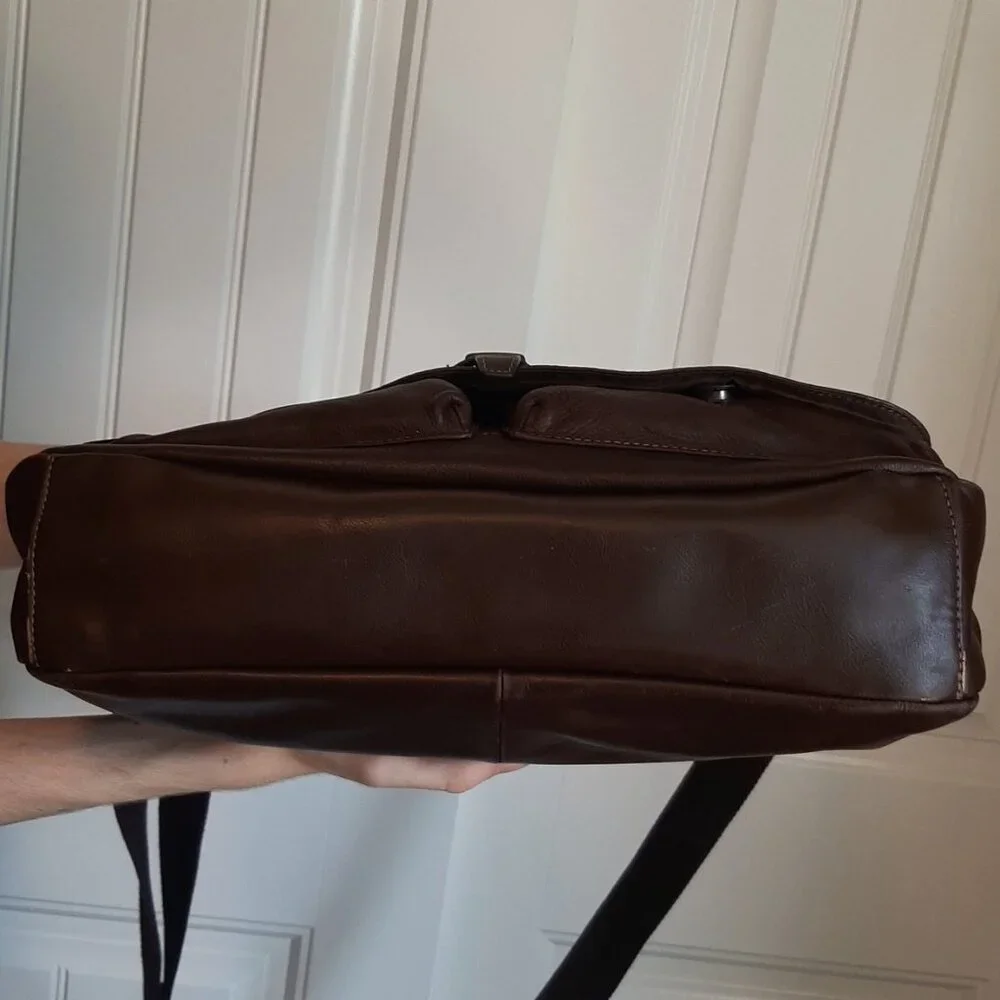 Fossil brown leather