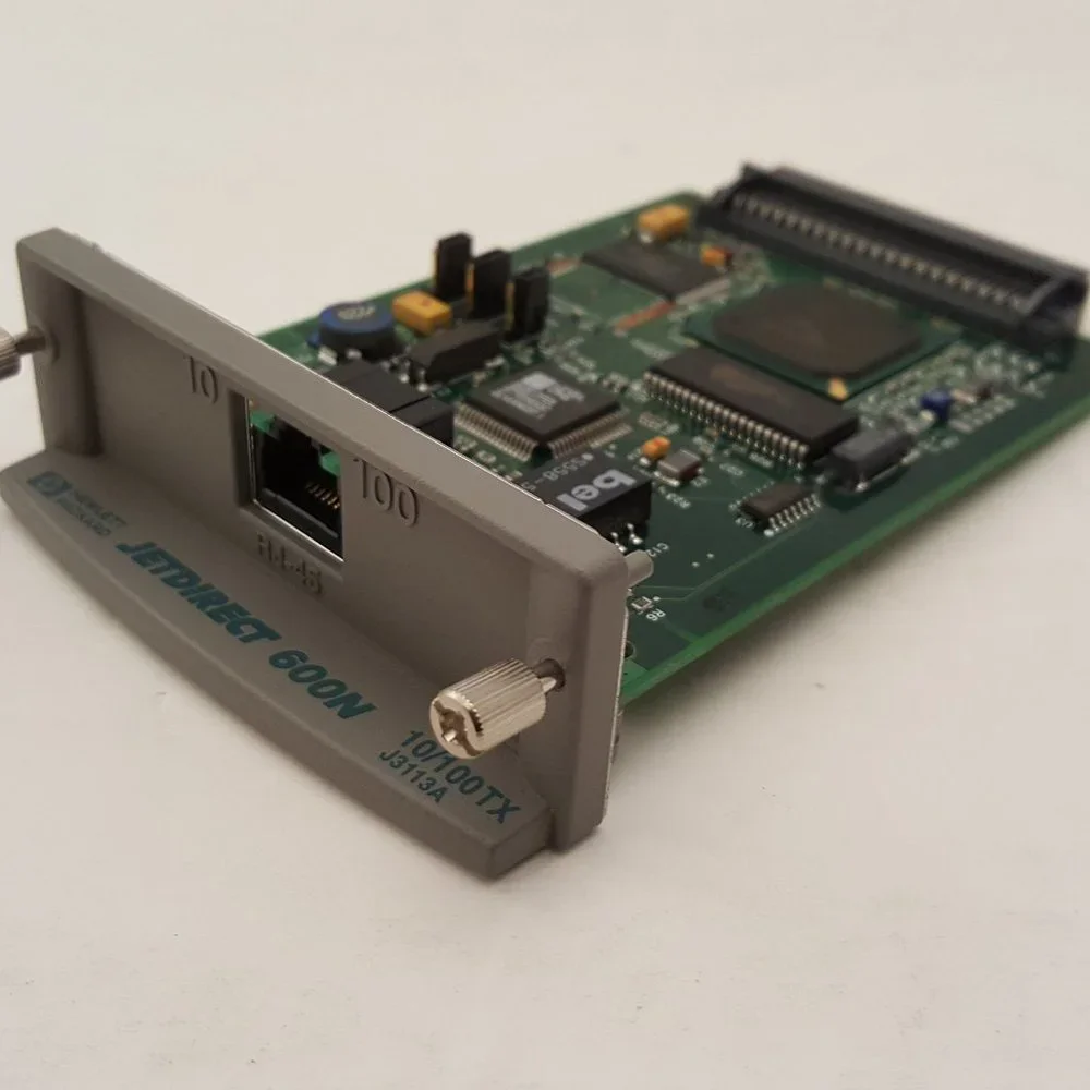 HP JetDirect 600N Print Server J3113A | J3113-60002 | DOM 09/2000 USED