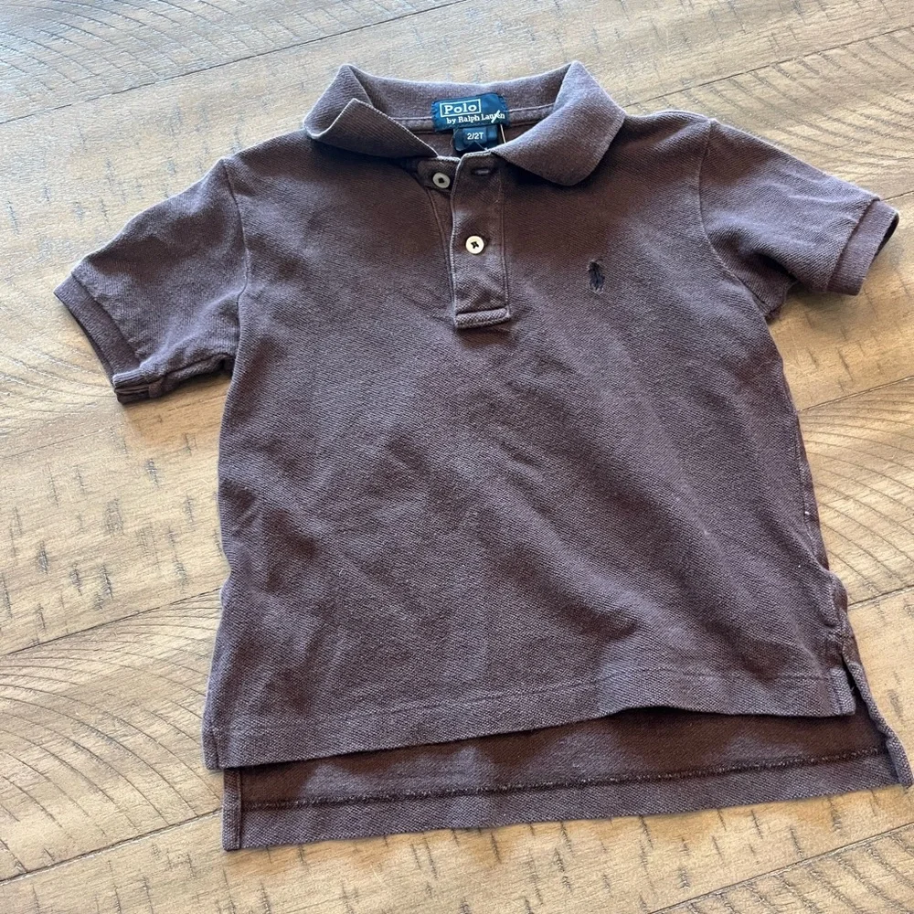 Ralph Lauren Kids Chocolate Polo Shirt