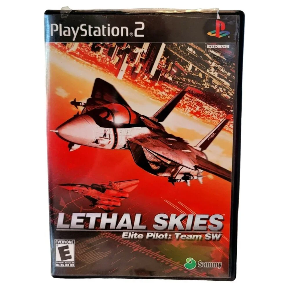 Lethal Skies -- Elite Pilot Team SW Video Game Sony PlayStation 2, 2002 4316dvd