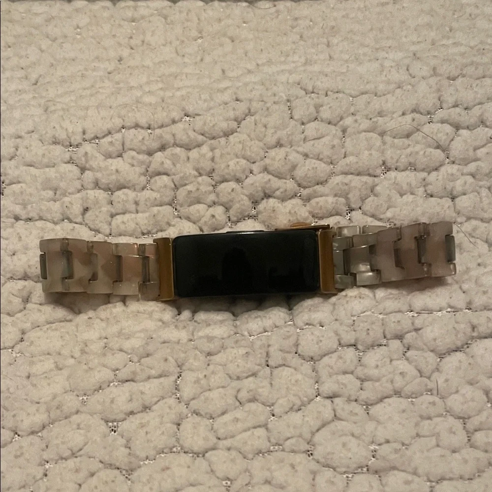 Fitbit Black and Tan Smartwatch