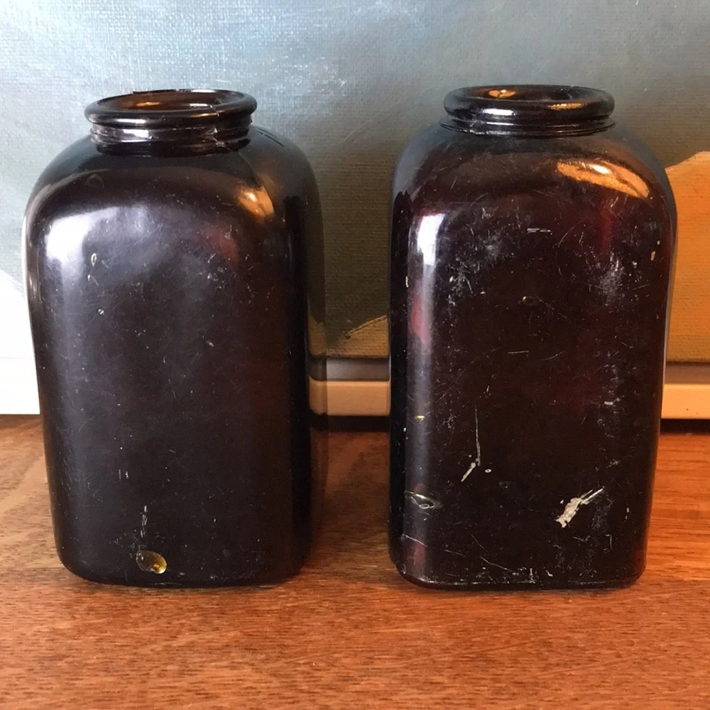 Vintage antique brown