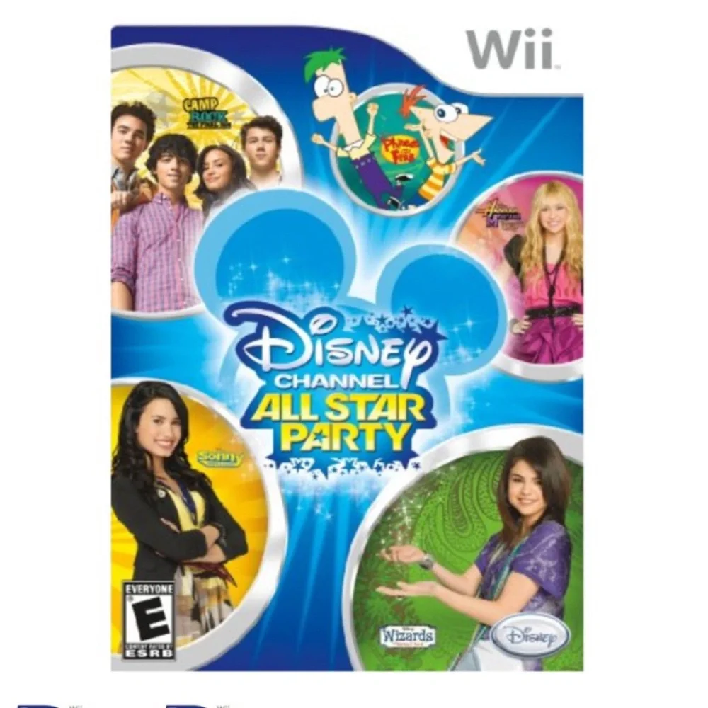 Wii Games set of 3 Pictionary, Summer Sports & Disney All Star Party