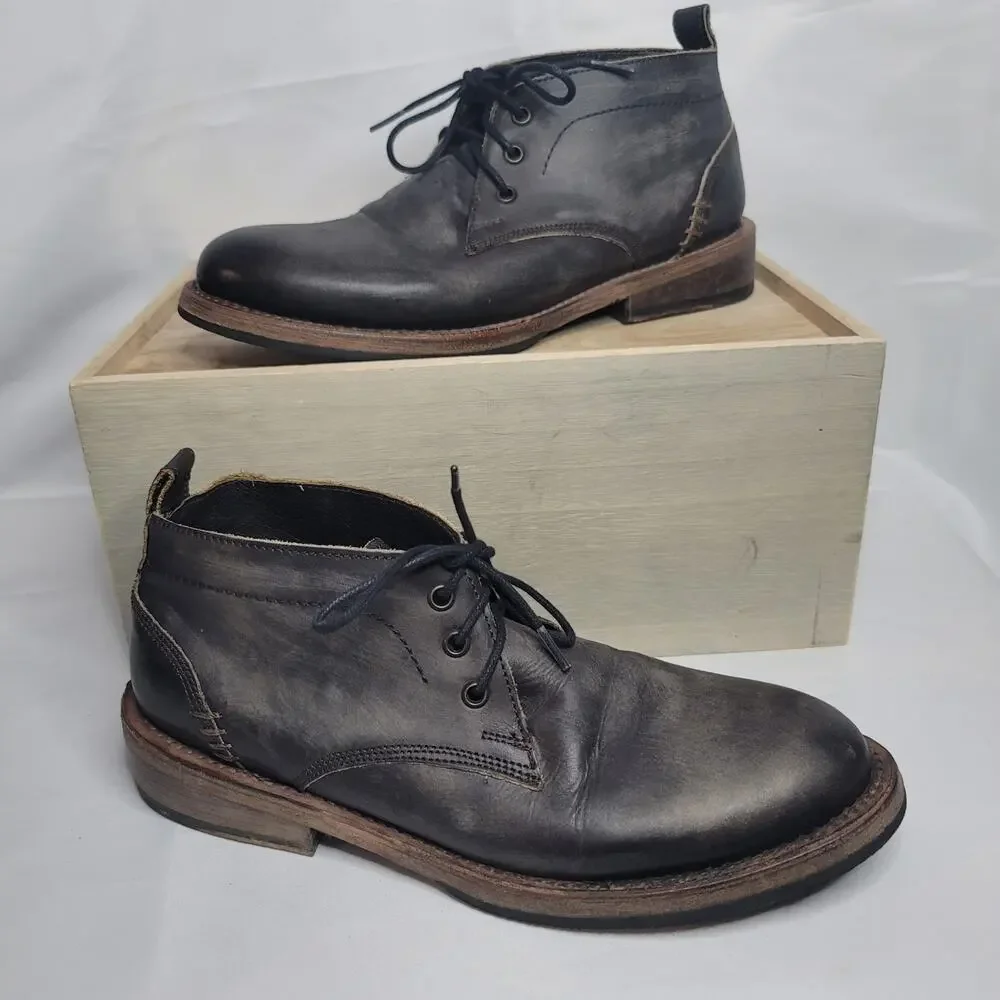Freebird- Men's McCoy Leather Black Boots- Size 8