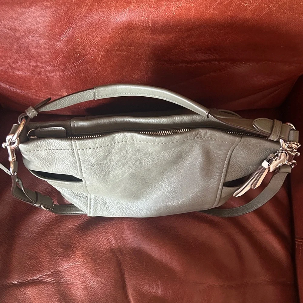 Coach Leather Hobo