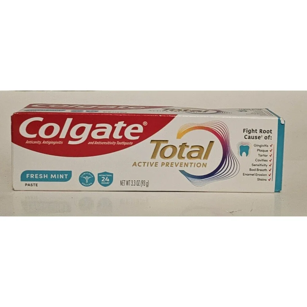 Colgate Total Plaque Pro Release Whitening Toothpaste, 3 Ounce (Pack of 1)