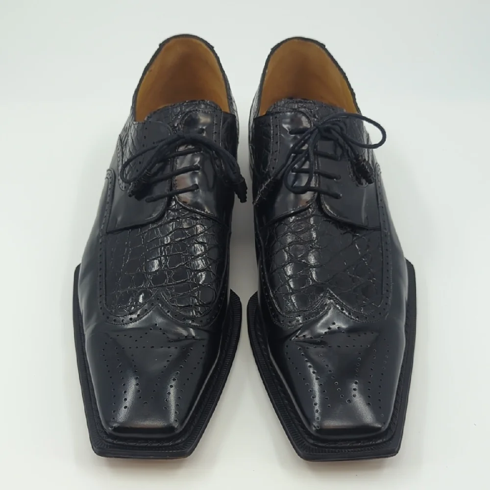 Mezlan platinum wingtip