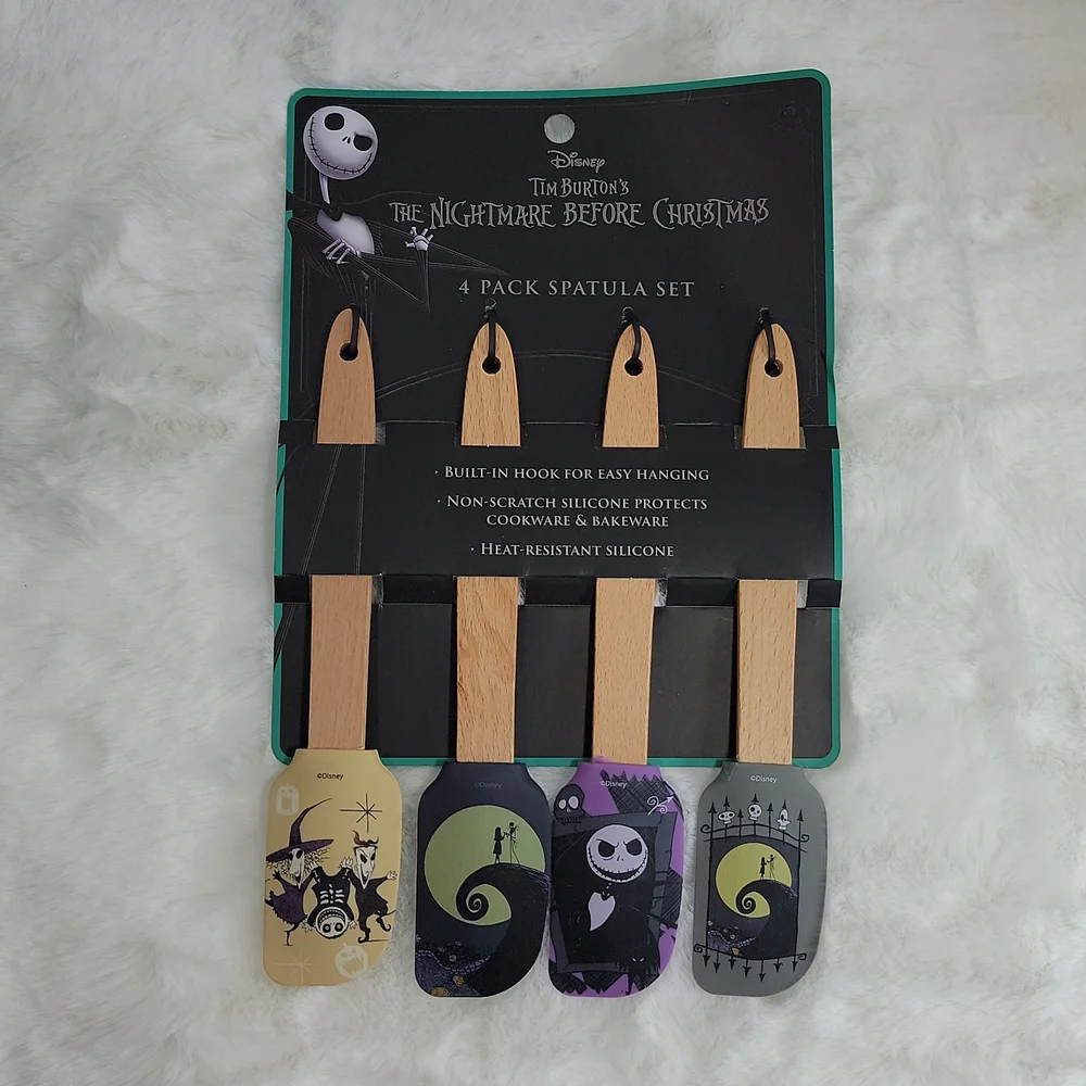 Disney The Nightmare Before Christmas Spatula Set of 4