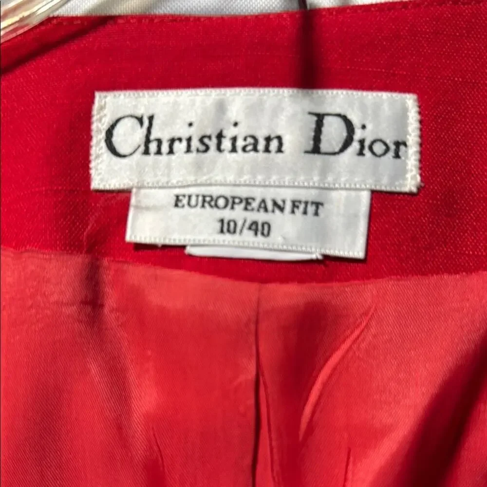 Dior christian suit