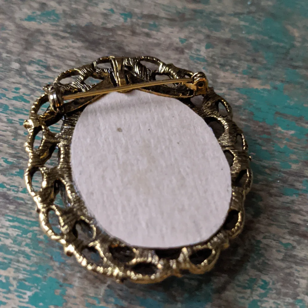 Vintage embroidered linen