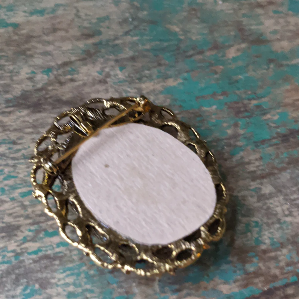 Vintage embroidered linen