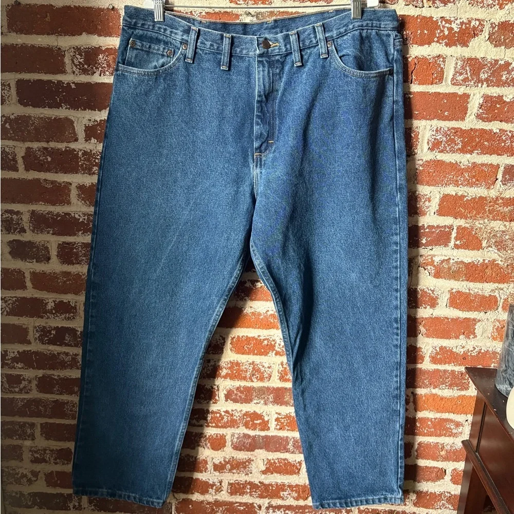 Wrangler dark wash