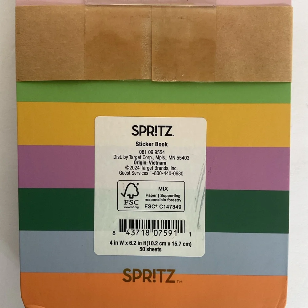 Spritz planner sticker