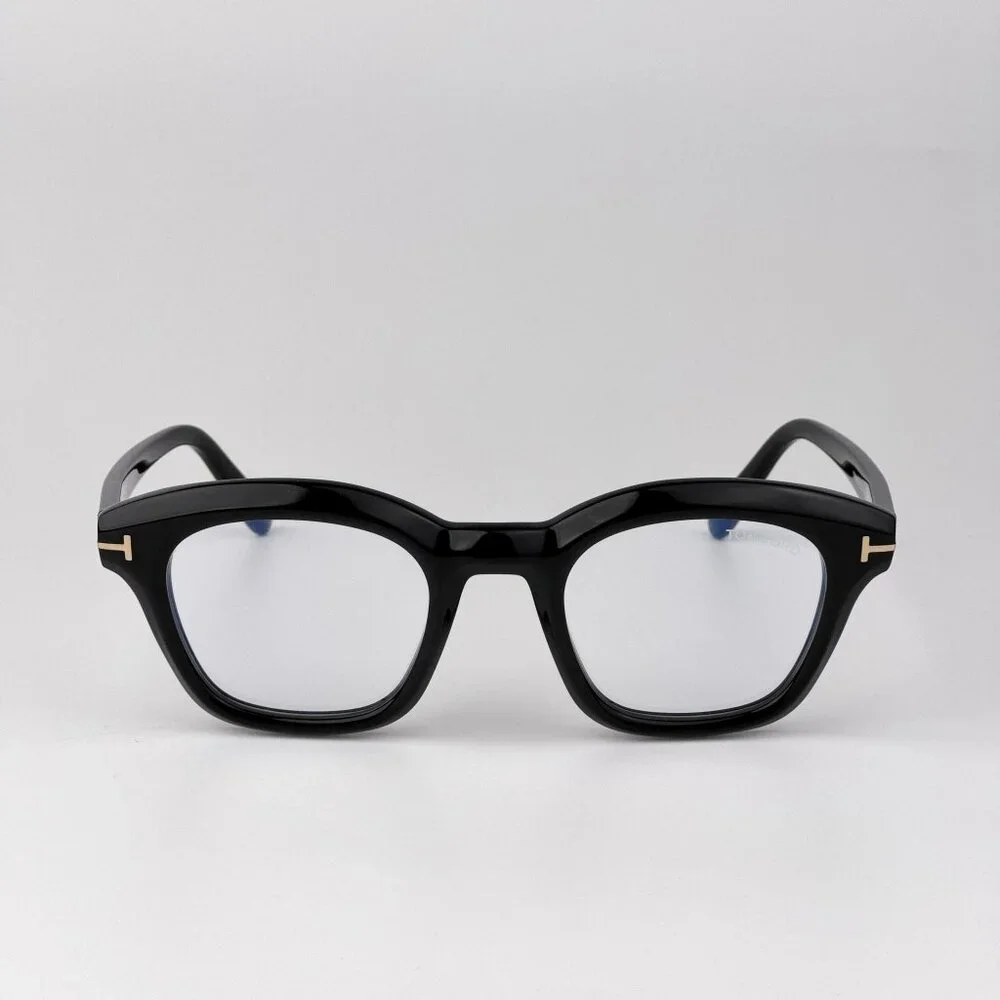 Tom Ford FT5961-B Eyeglasses – Black Square Frame | Unisex Model FT5961-B 001