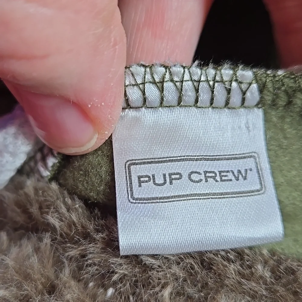 Pup Crew opening sweatshirt