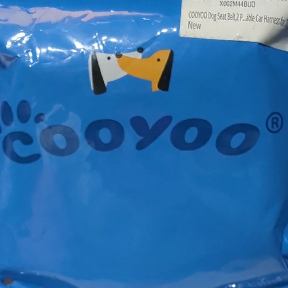 Blue Dog Seat Belt New In Sealed Package