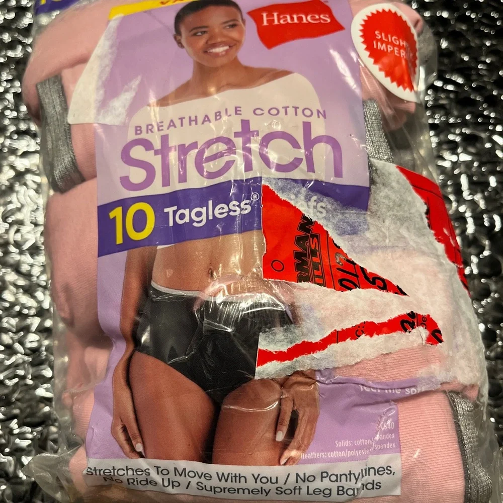 Hanes Men's Stretch Cotton Briefs - Soft Pink