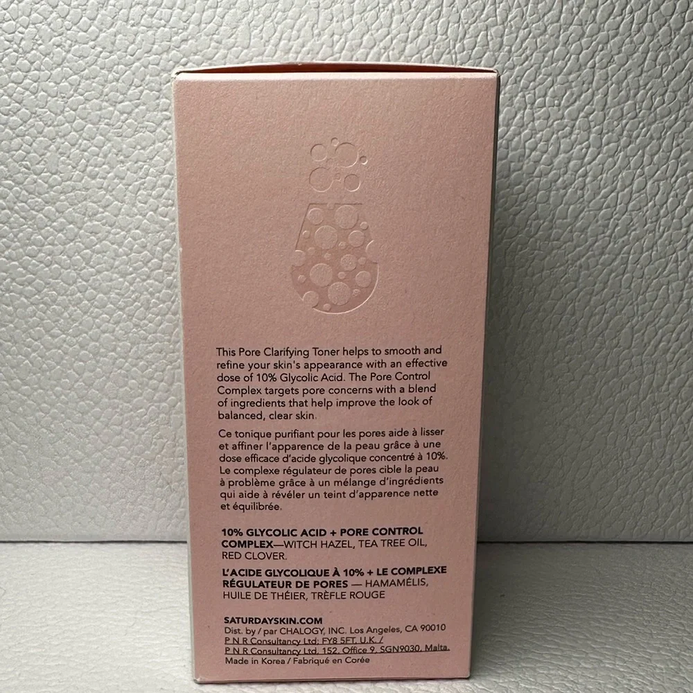 Saturday Skin skin pore clarifying