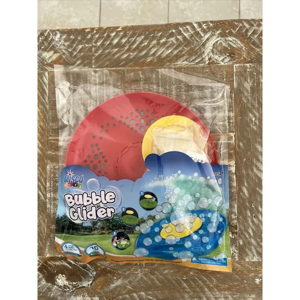 Bubble Flying‎ Disc Glider Red