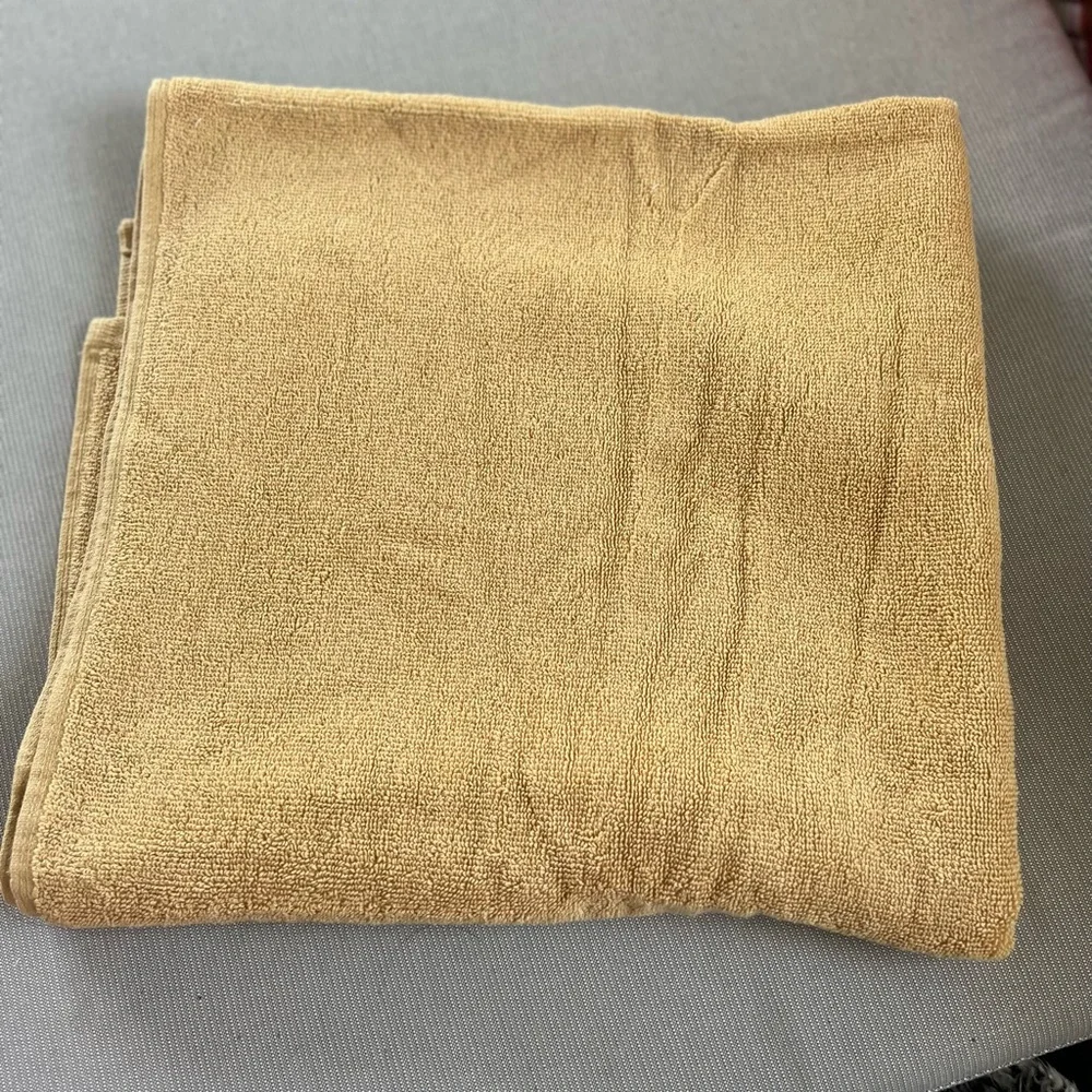 Soft Tan Bath Towel
