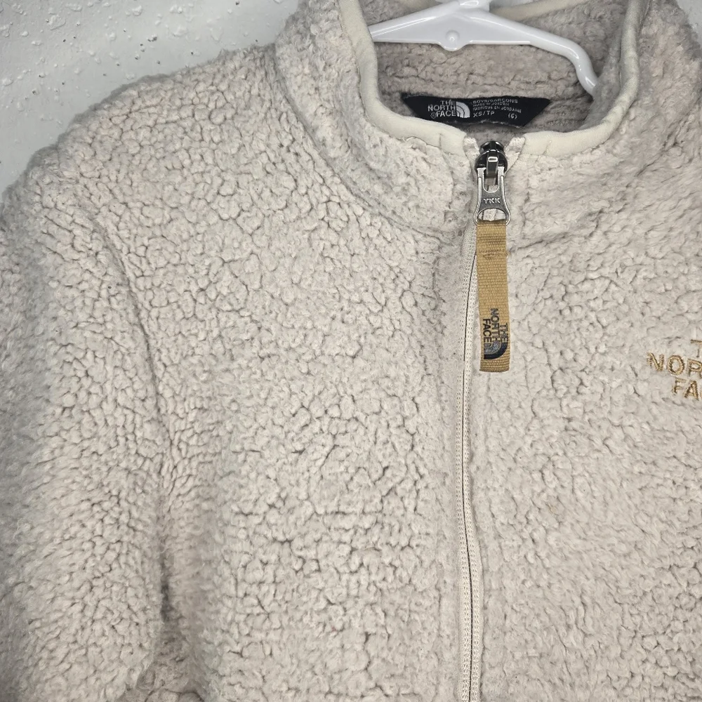 The North Face cozy cream