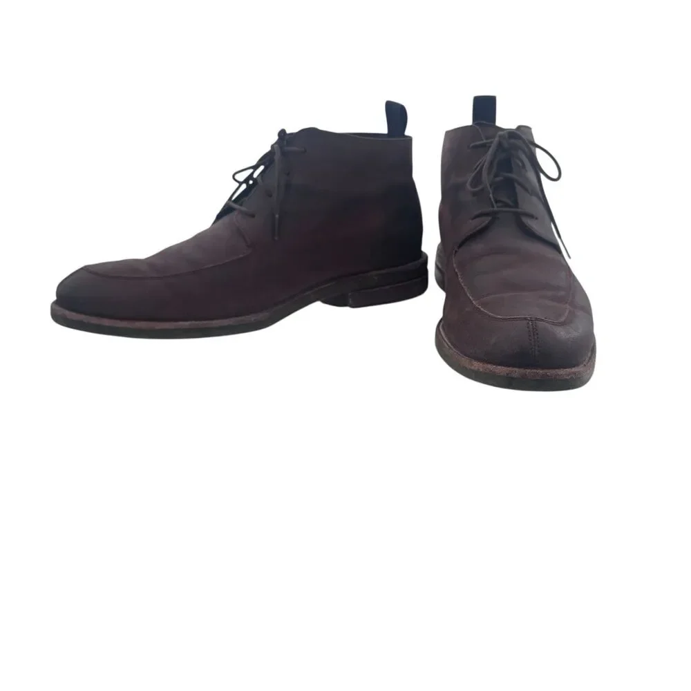 Cole Haan Mens Wagner Grand Apron Chukka Boot Brown Waterproof C28633 Size 9 M