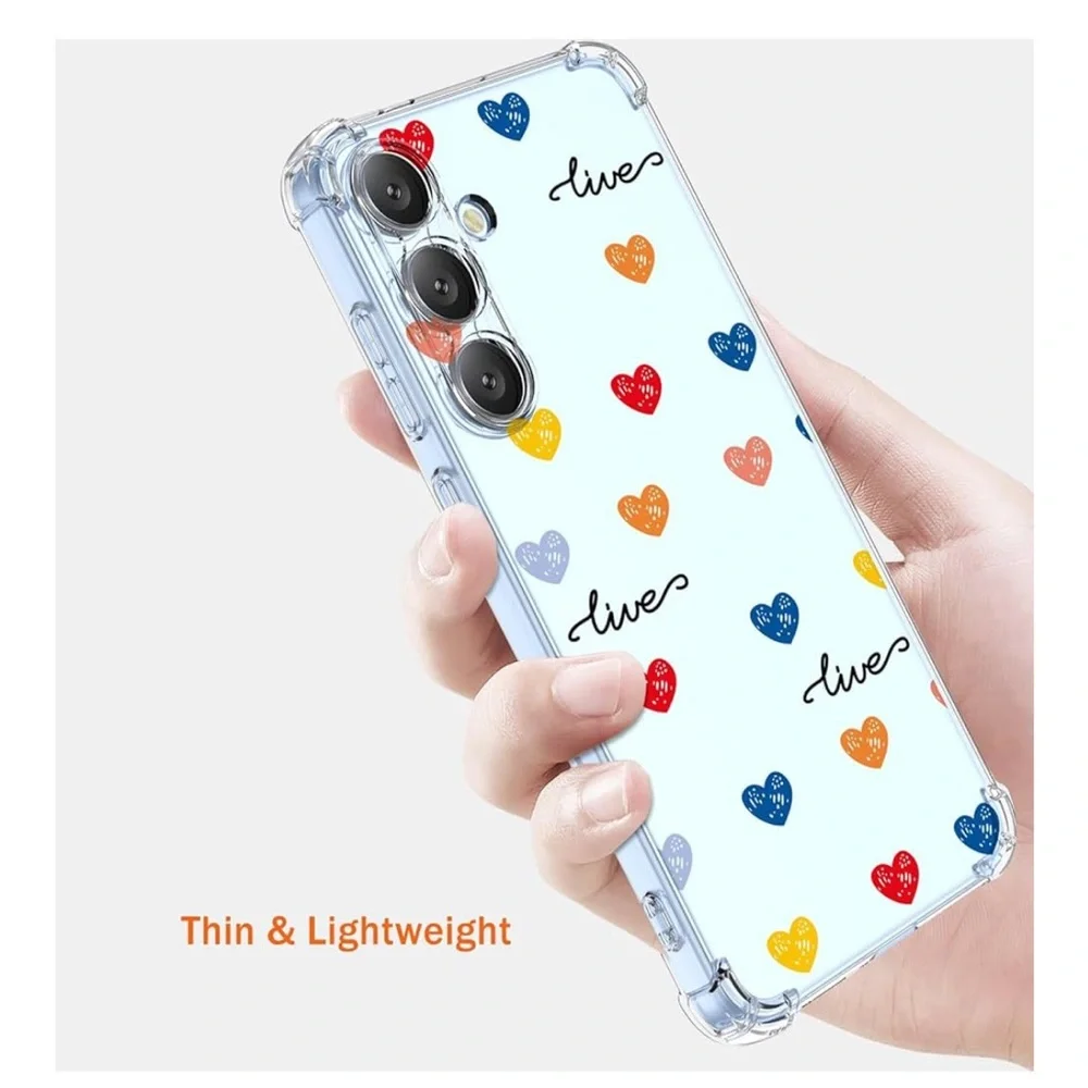 Galaxy S25 Plus Heart Phone Bumper Case NIB