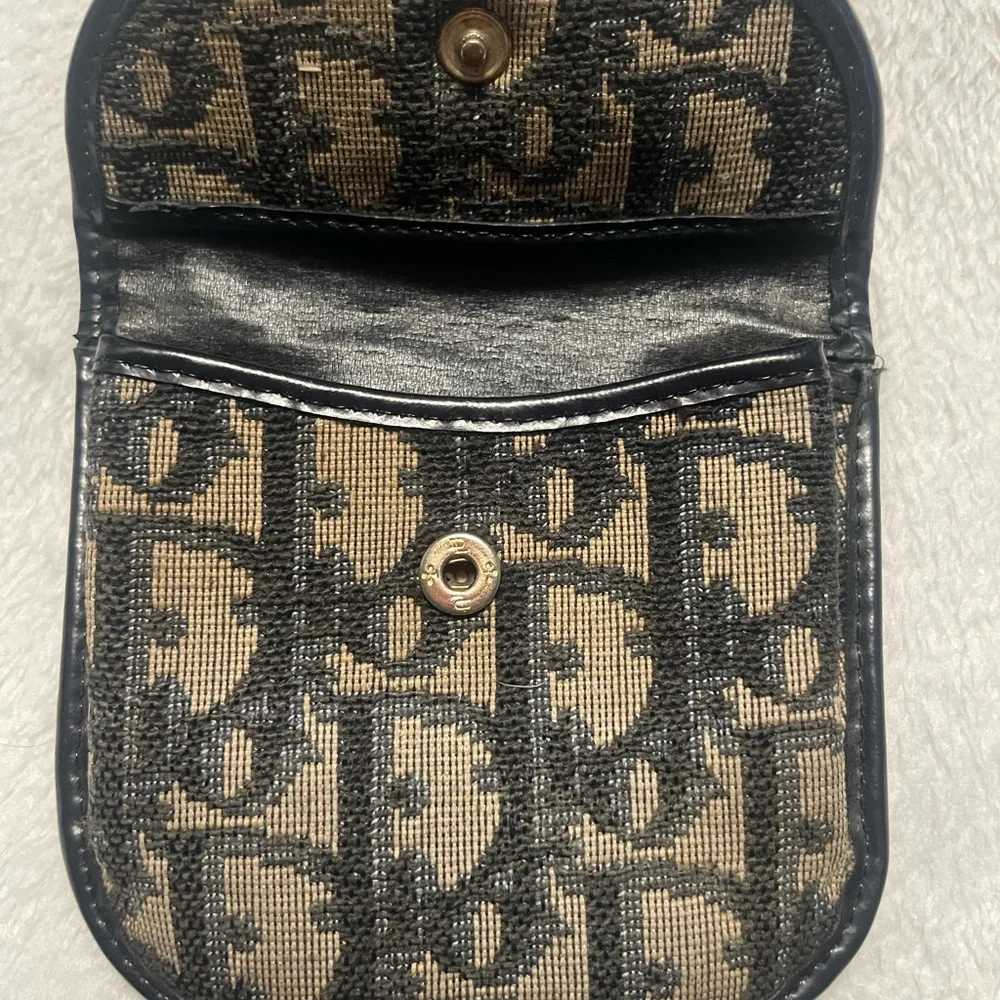 Dior navy pouch