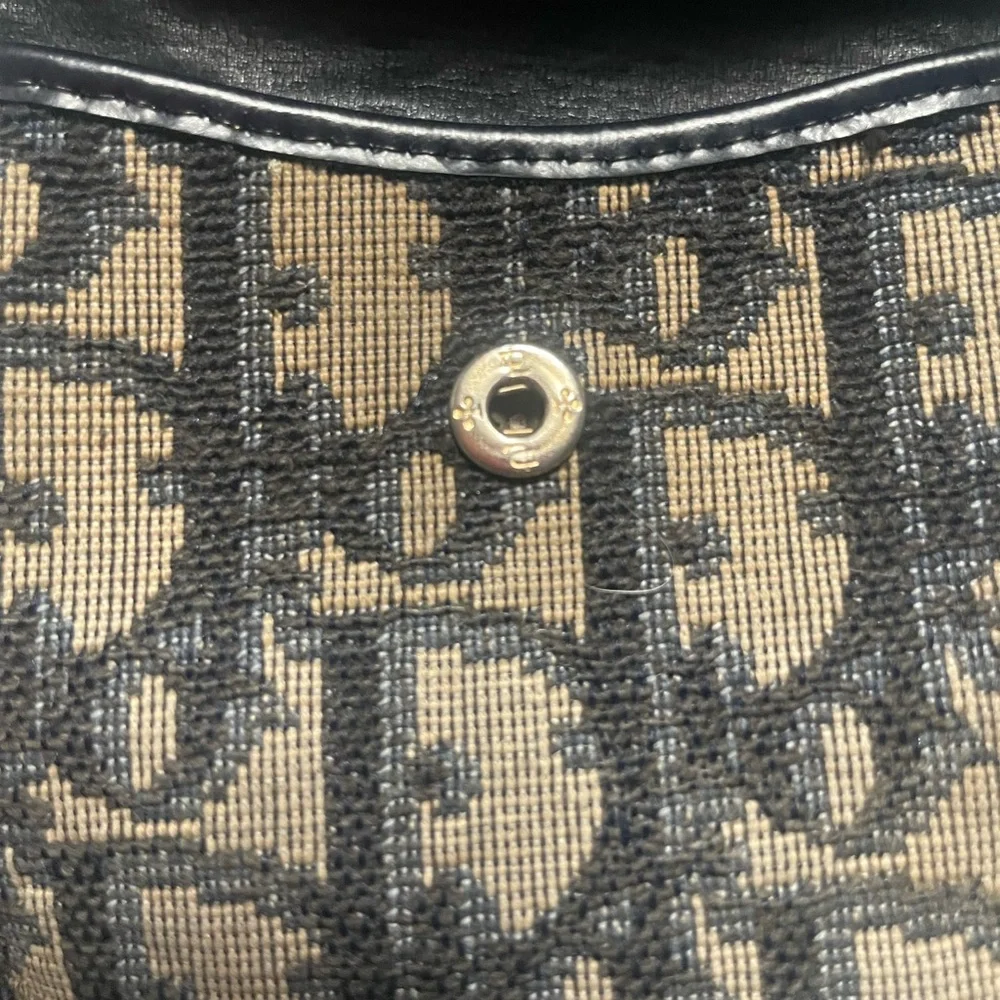 Dior navy pouch