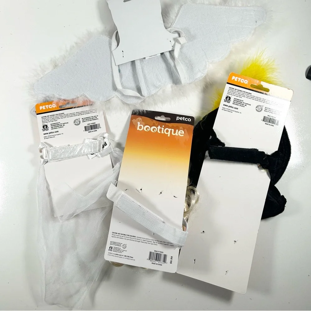 Petco and Whisker City Cat Halloween Dress-Up Costumes Lot