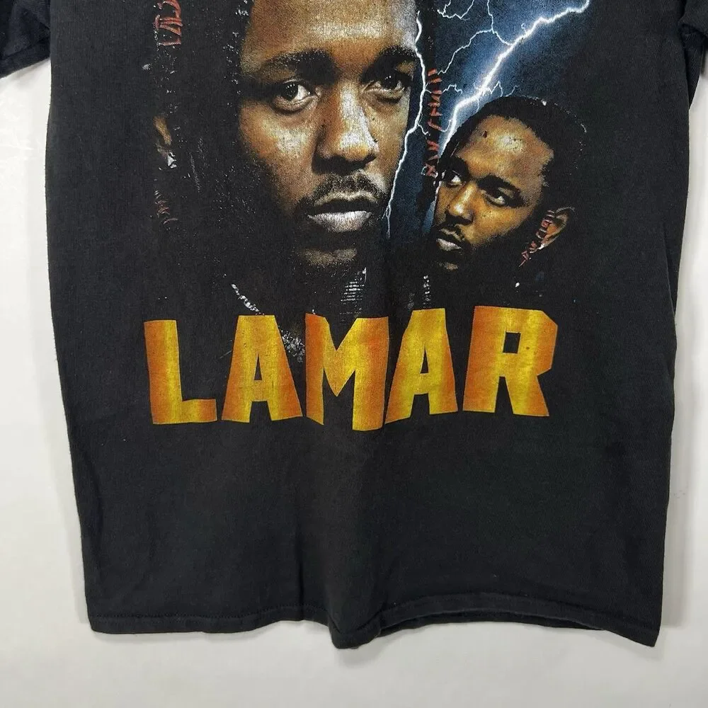 Kendrick Lamar The Big Steppers Tour T Shirt Youth Size Medium Black Double Side