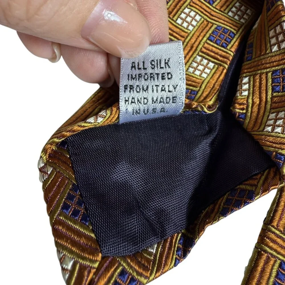 XMI silk tie