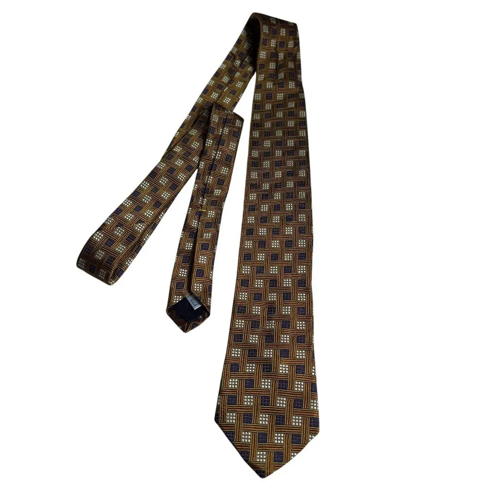 XMI Silk Tie | Imported Italian Silk | Handmade in USA | EUC
