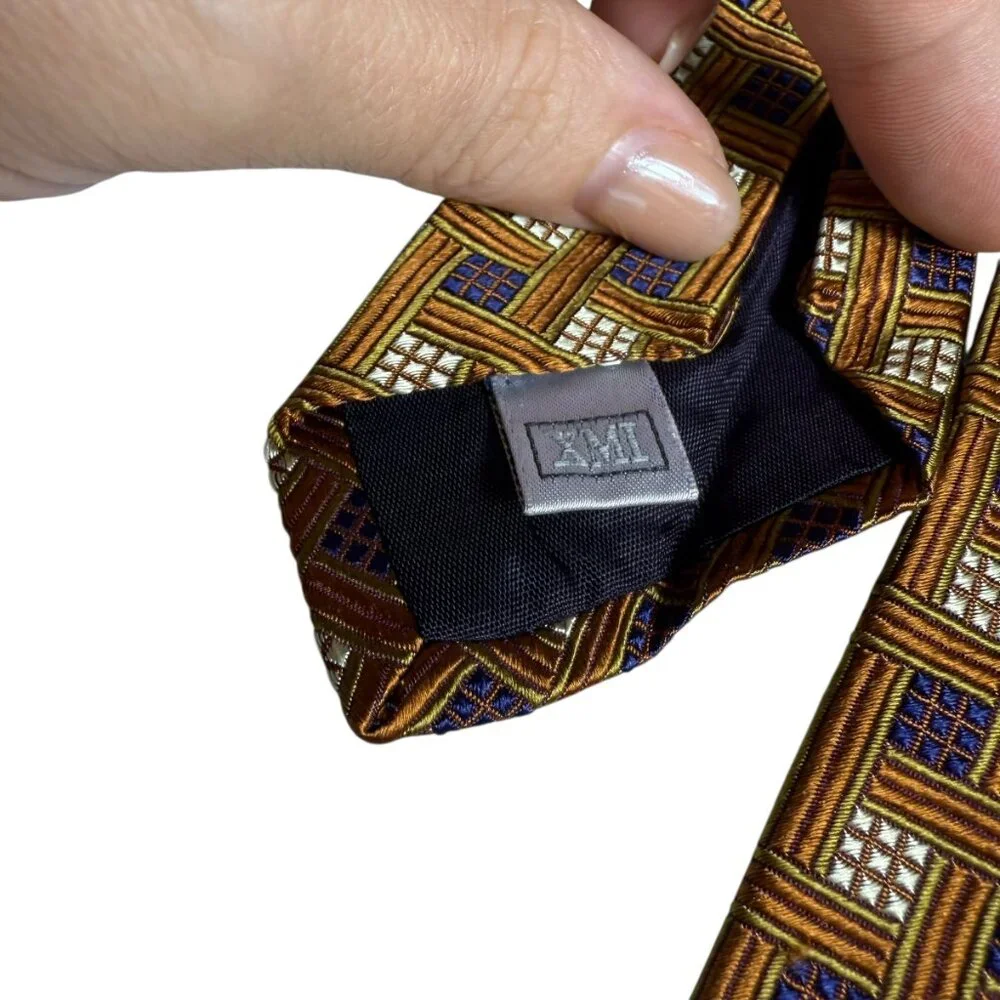 XMI silk tie