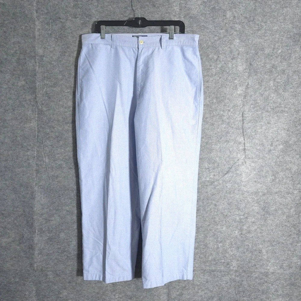 Polo by Ralph Lauren Men Blue Chino Pants Cotton Casual Trousers 34 x 27 Preppy