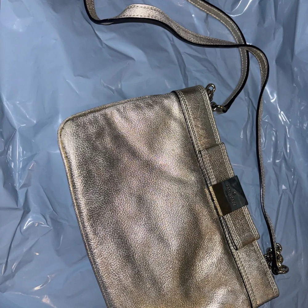Kate Spade Gold Crossbody Bag