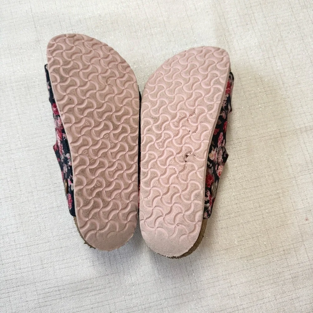Birkenstock Kids Florida Sandals Floral Summer Girls Size 13-13.5 / 31