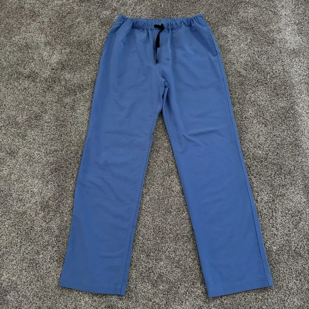 FIGS Pisco Basic Scrub Pants Ceil Blue FM4500 Men’s Size Small NWOT